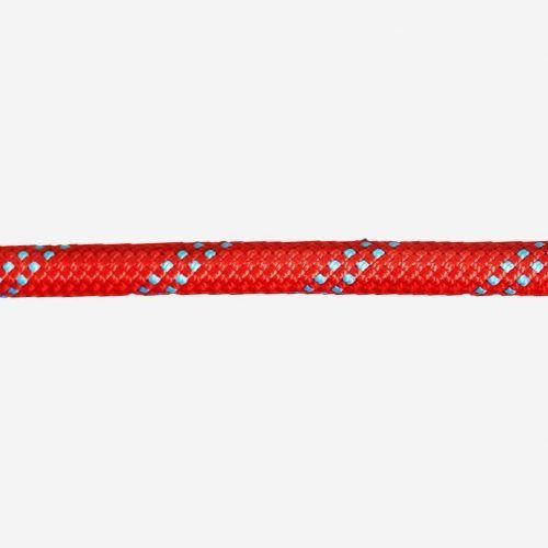 Marlow Dynamic Climbing Rope in Red with Blue Fleck